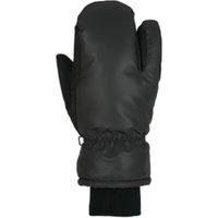 Produktbild von Horze Reflektierende 3-Finger-Fäustlinge Winterhandschuhe Unisex Schwarz aus Polyester