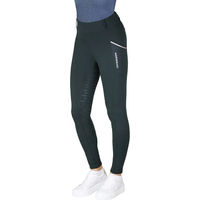Produktbild von Horze Reithose Bit Full Grip Damen Schwarz Größe 34 mit Silikon Grip
