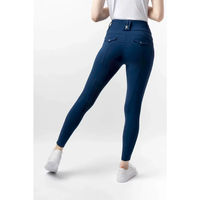 Produktbild von Horze Reithose Damen B Vertigo Fullgrip Thermo Enya Winter Blau Größe 42