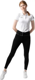 Produktbild von Horze Reithose für Damen mit Silikon Vollgrip in Schwarz Größe 40