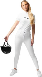 Produktbild von Horze Reithose Leonie Damen Full Grip Weiß Größe 42