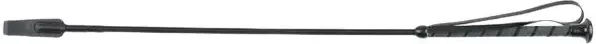 Horze Reitpeitsche Sure Grip mit Anti-Slip Gummi-Griff in Schwarz oder Grau – Bild 1 von 2