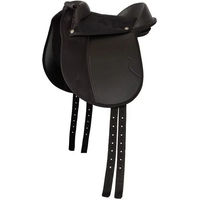 Produktbild von Horze Reitsattel für Ponys aus Kunstleder in Schwarz