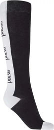 Produktbild von Horze Reitsocken Vertigo Unisex aus Baumwolle Blau Schwarz Größe 43/46