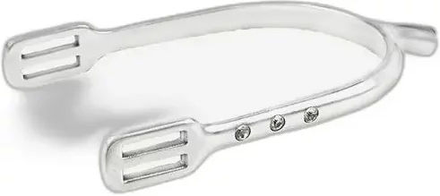 Produktbild von Horze Reitsporn Prince de Wales mit Kristallen aus Edelstahl in Silber