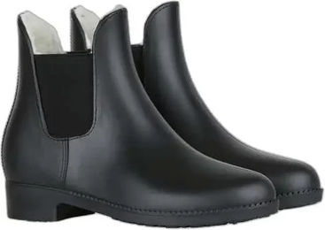 Produktbild von Horze Reitstiefel für Kinder Bonn Jodhpur Winter wasserdicht Gummi Schwarz