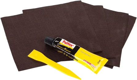 Produktbild von Horze Reparaturset für Pferdedecken in Braun