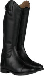 Produktbild von Horze Rover Dressurreitstiefel für Kinder aus Kunstleder Schwarz Größe 37