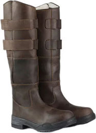 Produktbild von Horze Rovigo Reiterstiefel aus Leder für Damen und Herren Braun Waterproof Winter
