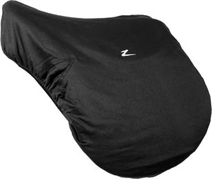 Produktbild von Horze Sattelbezug für Pferde mit Fleece-Fütterung aus Baumwolle Schwarz