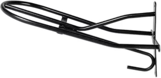 Horze Sattelhalter aus Metall Schwarz – Bild 1 von 2