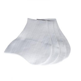 Produktbild von Horze Sattelzubehör Set mit Einlage-Pads aus Filz Weiß Einheitsgröße
