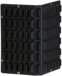 Produktbild von Horze Schabtafel aus Kunststoff in Schwarz
