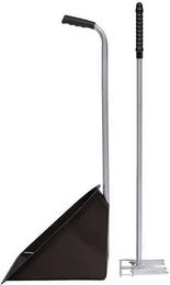 Produktbild von Horze Schaufel und Rechen Set Schwarz