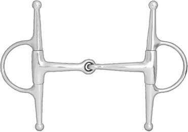 Produktbild von Horze Schenkeltrense aus Edelstahl in Silber