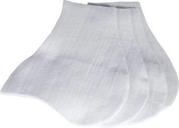 Horze Set mit 12 weißen Filz-Einlegepads für Pferderückenstoss – Bild 1 von 1