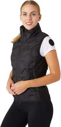 Produktbild von Horze Shelly Reitweste für Damen Schwarz wasserabweisend aus Polyester
