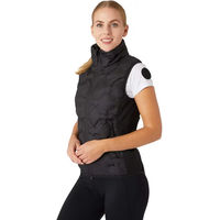 Produktbild von Horze Shelly Reitweste für Damen Schwarz wasserabweisend aus Polyester