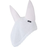 Produktbild von Horze Silent Fliegenhaube für Pferde aus Polyester in Weiß Größe M