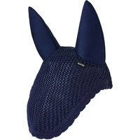 Produktbild von Horze Silent Fliegenhaube für Pferde Blau aus Polyester für Ponys