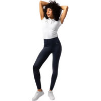Produktbild von Horze Sophia Damen Reitleggings mit Vollbesatz und Silikon-Grip Blau Größe 36