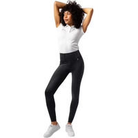 Produktbild von Horze Sophia Damen Reitleggings mit Vollbesatz und Silikon-Grip Schwarz Größe 32