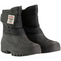 Produktbild von Horze Spirit Stallhalbstiefel Unisex Schwarz aus Oxford-Gewebe Größe 44