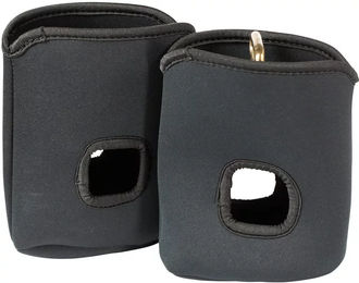 Horze Steigbügelüberzug für Pferde aus Neopren in Schwarz – Bild 1 von 6