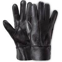 Produktbild von Horze Supreme Reithandschuhe aus Schafsfell Leder Schwarz Unisex