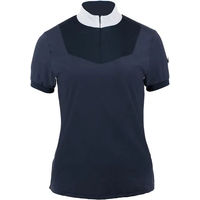 Produktbild von Horze Taylor Reitshirt Damen Blau Polyamid Größe 42