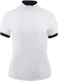 Produktbild von Horze Taylor Reitshirt Damen Weiß Polyamid
