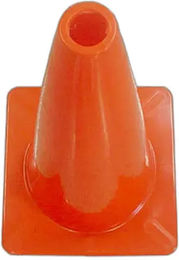 Horze Trainingskegel aus Kunststoff Orange – Bild 1 von 2