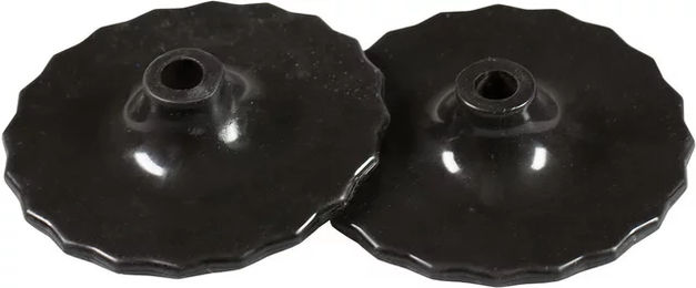Produktbild von Horze Unterlegscheiben für Pferdegebisse aus Silikon Schwarz