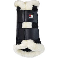 Produktbild von Horze Vorderbeingamaschen Airtec 3D Fur Neopren Schwarz für Ponys
