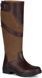 Produktbild von Horze Waterford Reitstiefel aus Leder für Damen wasserdicht braun Größe 36