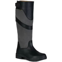 Produktbild von Horze Waterford Wasserdichte Reitstiefel aus Leder für Damen in Schwarz Größe 40