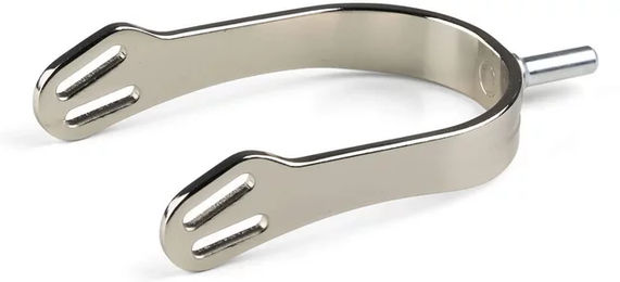 Horze Wechselbare Aluminium-Reitsporen Silber LDS – Bild 1 von 2