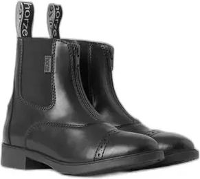 Produktbild von Horze Wexford Damen Reitstiefeletten aus Kunstleder Schwarz Größe 42