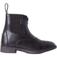 Produktbild von Horze Wexford Jodhpur-Stiefeletten für Kinder aus Kunstleder mit Reißverschluss Braun Größe 28
