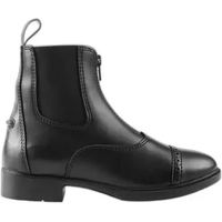 Produktbild von Horze Wexford Kinder Reitstiefel aus Kunstleder mit Reißverschluss Schwarz Größe 34