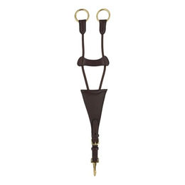 Produktbild von Horze Wimbledon Martingalgabel aus Leder in Braun für Warmblut