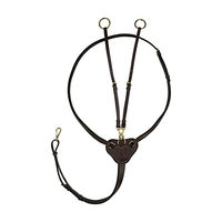Produktbild von Horze Winchmore Martingal aus Leder für Ponys in Braun
