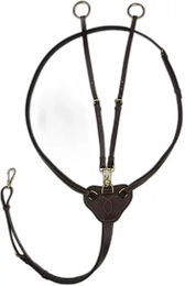 Produktbild von Horze Winchmore Martingal mit Ringen aus Leder in Braun Größe M