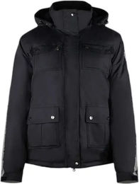 Produktbild von Horze WinterRider Winterreitjacke für Kinder aus Nylon in Schwarz Größe 42/44