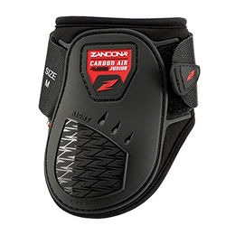 Horze Zandonà Carbon Air Junior Fesselbeinschützer Schwarz Größe M – Bild 1 von 3