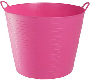 Produktbild von Horze Zofty Weicher Stalleimer aus Kunststoff Rosa 14 l