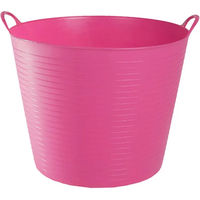 Produktbild von Horze Zofty Weicher Stalleimer aus Kunststoff Rosa 14 l