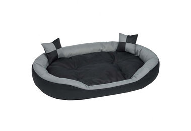 Hossi's Wholesale Hundebett Grau Größe L 110x80x20cm Weiches Hundekissen mit Wendekissen für große Hunde – Bild 1 von 8