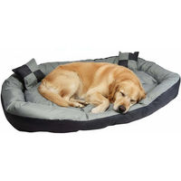 Produktbild von Hossi's Wholesale Hundebett XL Grau 150x120x25cm Waschbares Hundekissen für große Hunde
