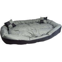 Produktbild von Hossi's Wholesale Hundebett XL Wendekissen Grau 150x120x25cm
